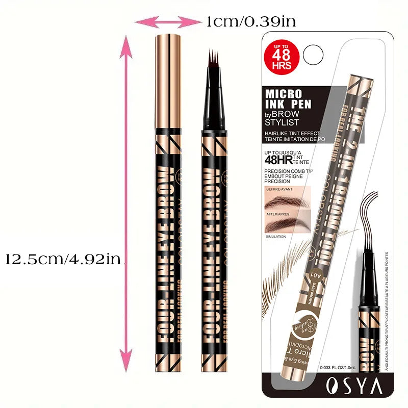4D Microblade Effect Liquid Eyebrow Pencil