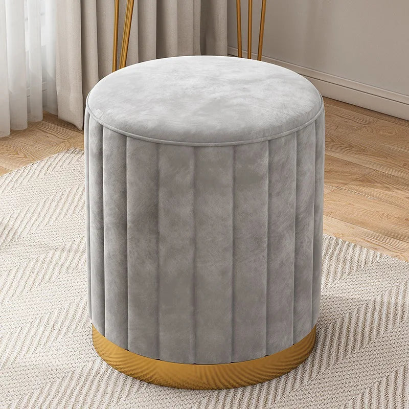 Elegant Vanity Storage Stool