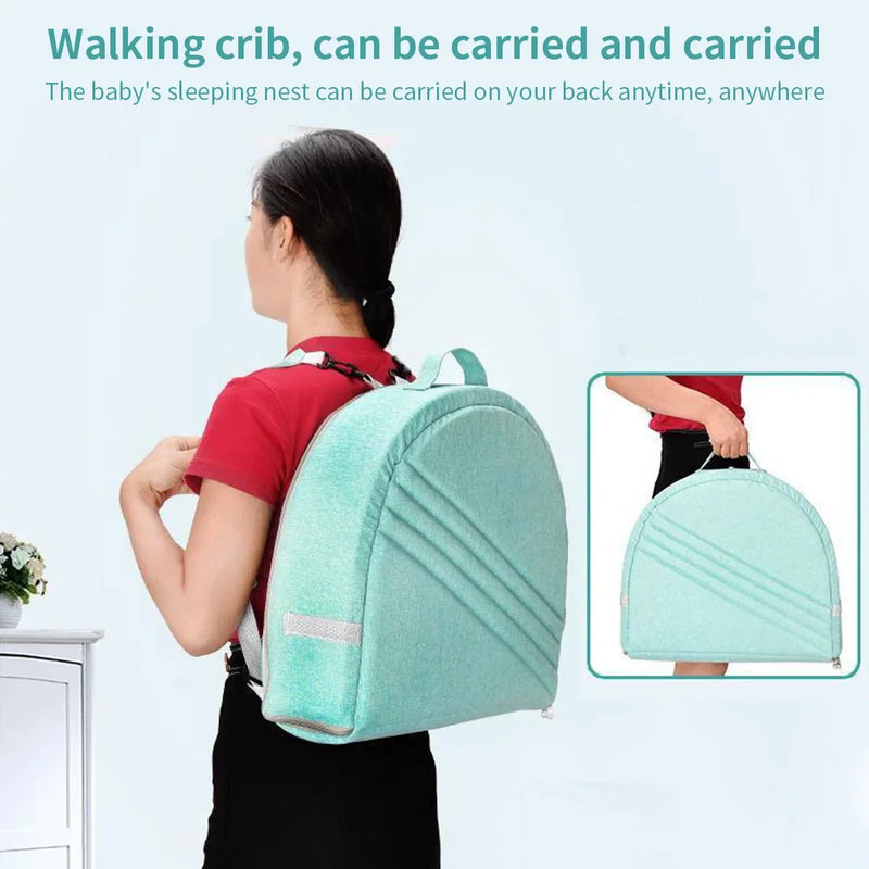 Baby Travel Bed Newborns Sleeping Nest with Net Foldable Baby Nest Mosquito Bassinet Infant Sleeping Bag Newborns Cradle Cribs