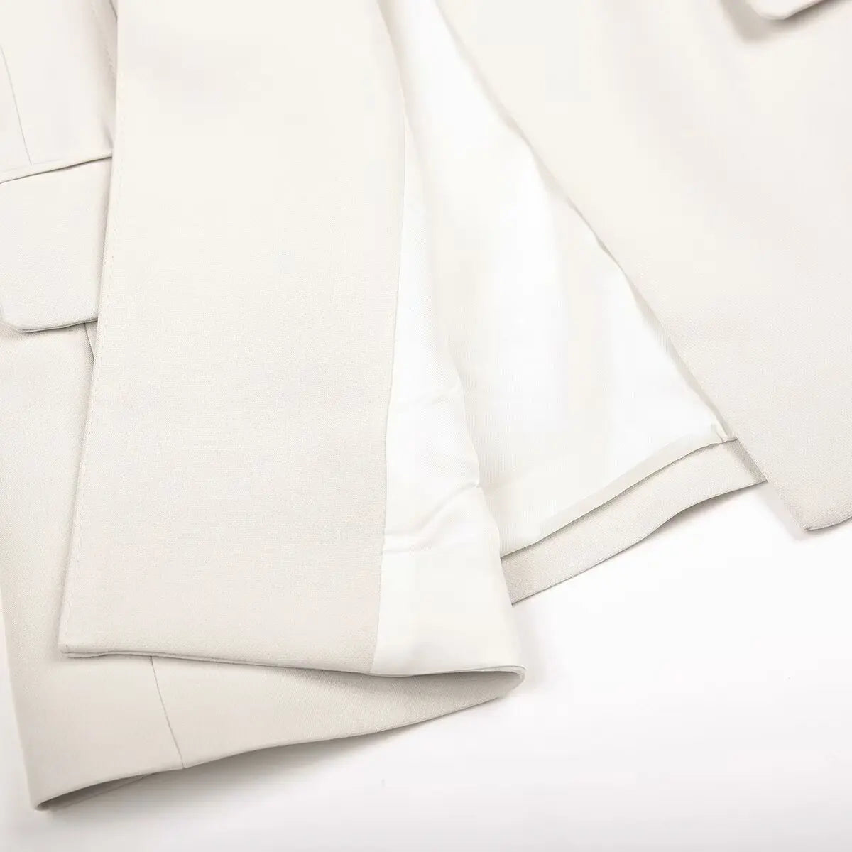 Women's Slim Fit Single Breast Trending Blazer available in Beige or Black