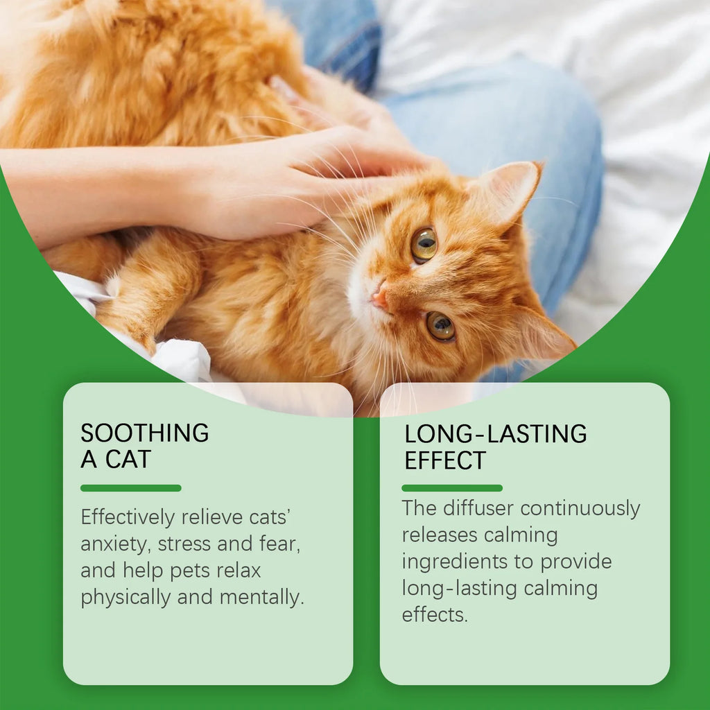Cat Calming Diffuser Cat Pheromone Plug-In Relaxants
