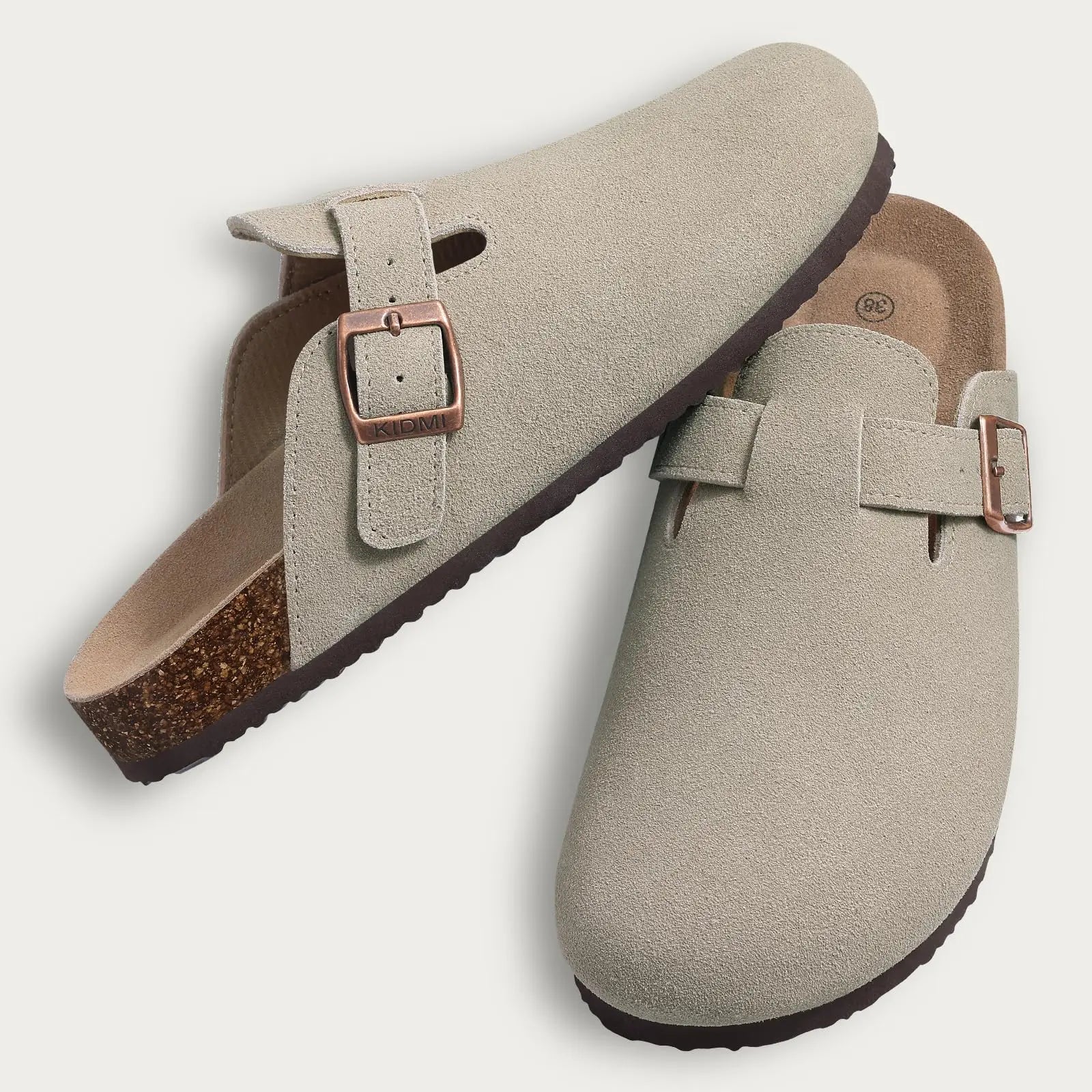 Trending Slip On Cork Clog Mules with Arch Support