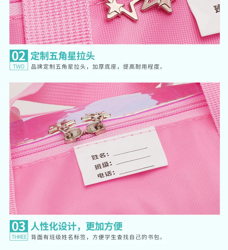 Ballet Bag For Girls Pink laser shiny Gym Bags Rucksack drum bag Rose Ballet Dance Bag Women Ballet Sports Dance Backpacks