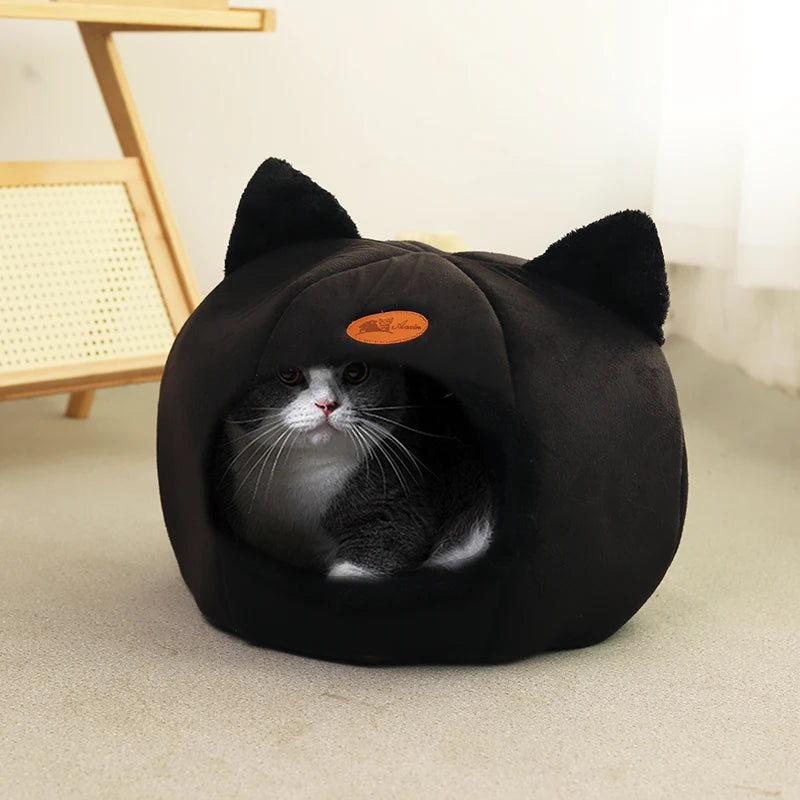Warm Cosy Cat House Nest Bed