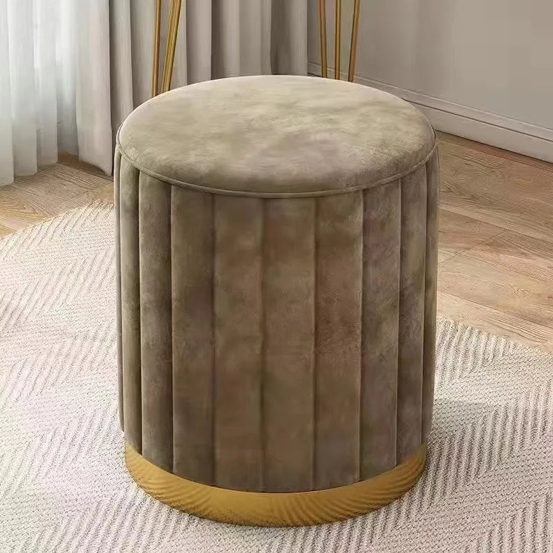 Elegant Vanity Storage Stool