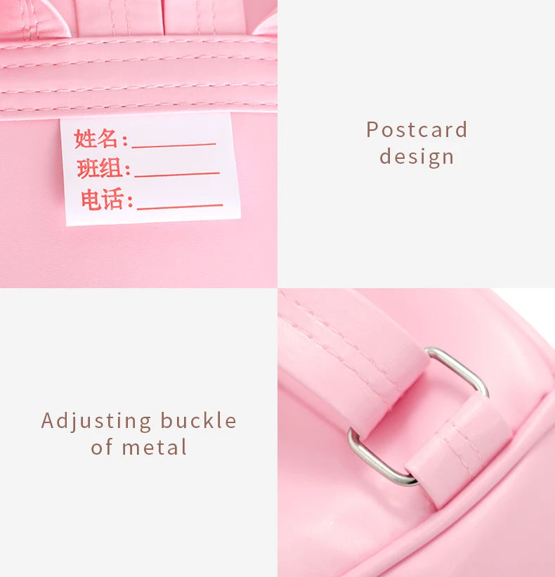 Ballet Bag for Girls Ballerina Dance Bag For Kids Pink Dancing Backpack Children Ballet Dance Bags Baby School Backpack