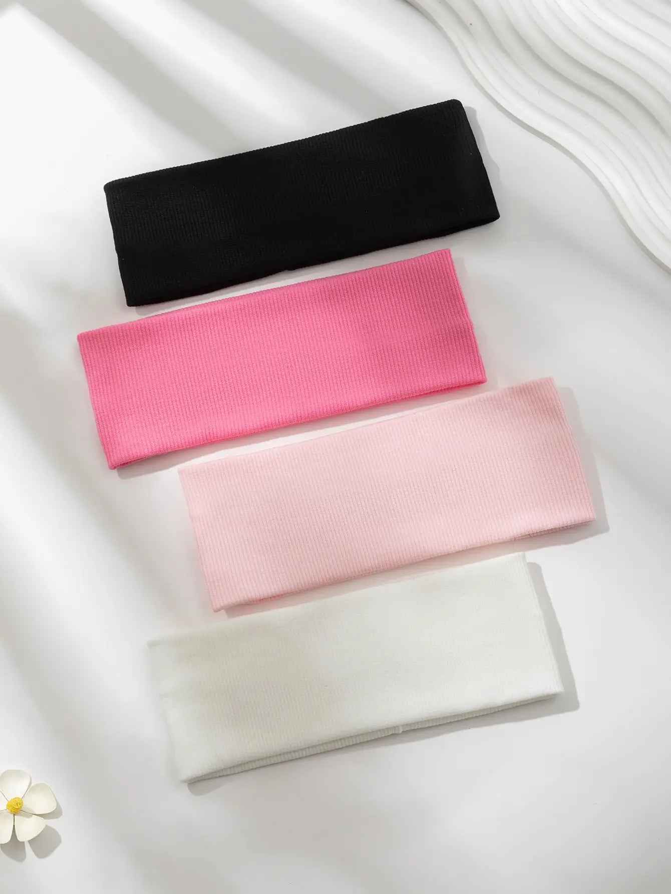4 Pack Headbands for Make-up, Skincare and Day to Day Wear