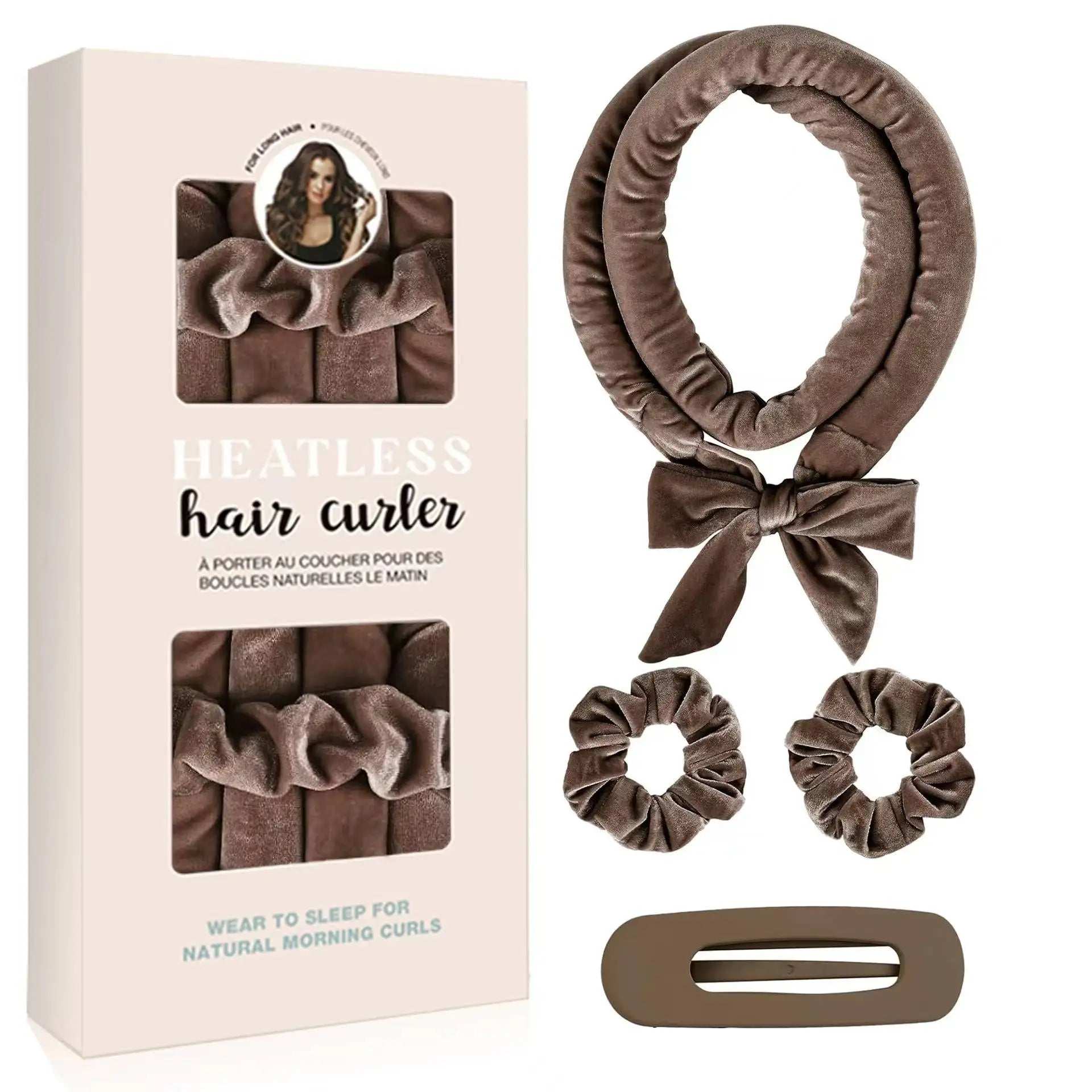 Soft Heatless Curling Rod Headband Set