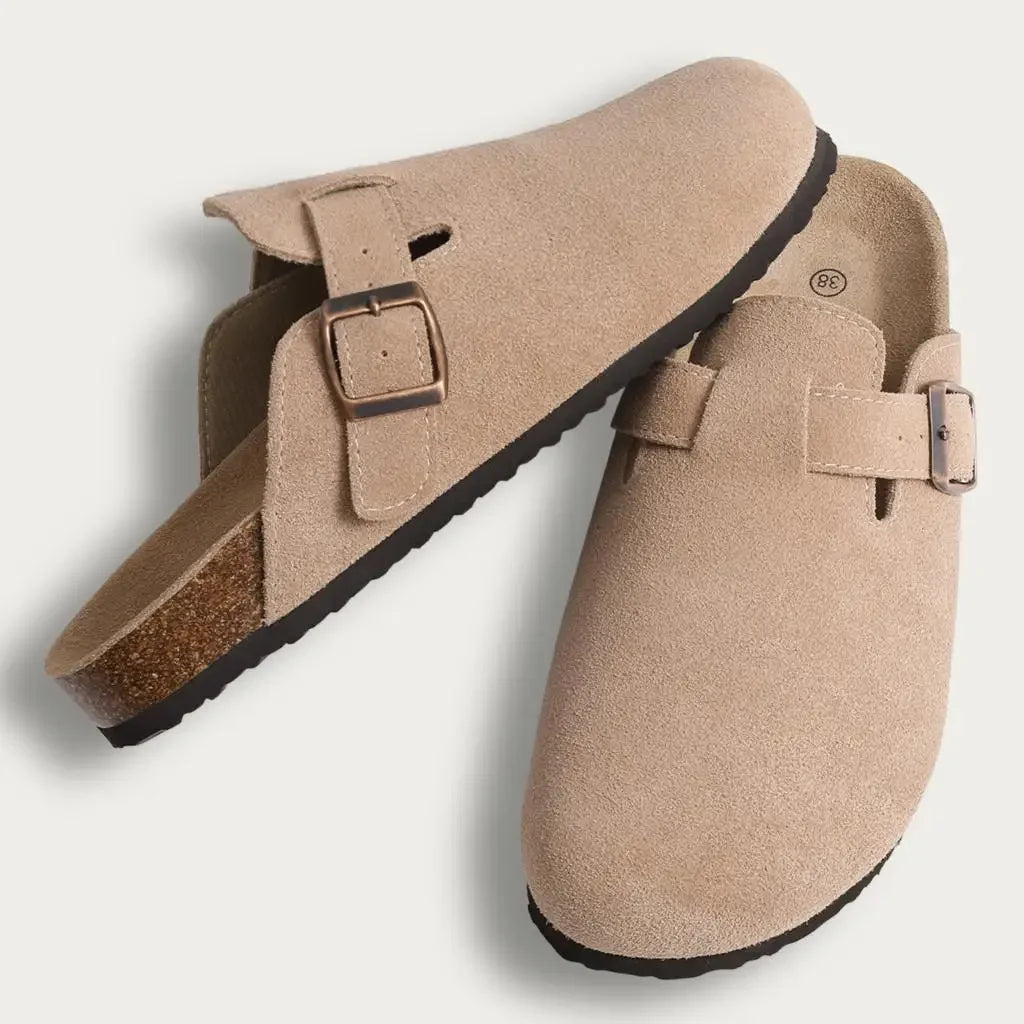 Trending Slip On Cork Clog Mules with Arch Support