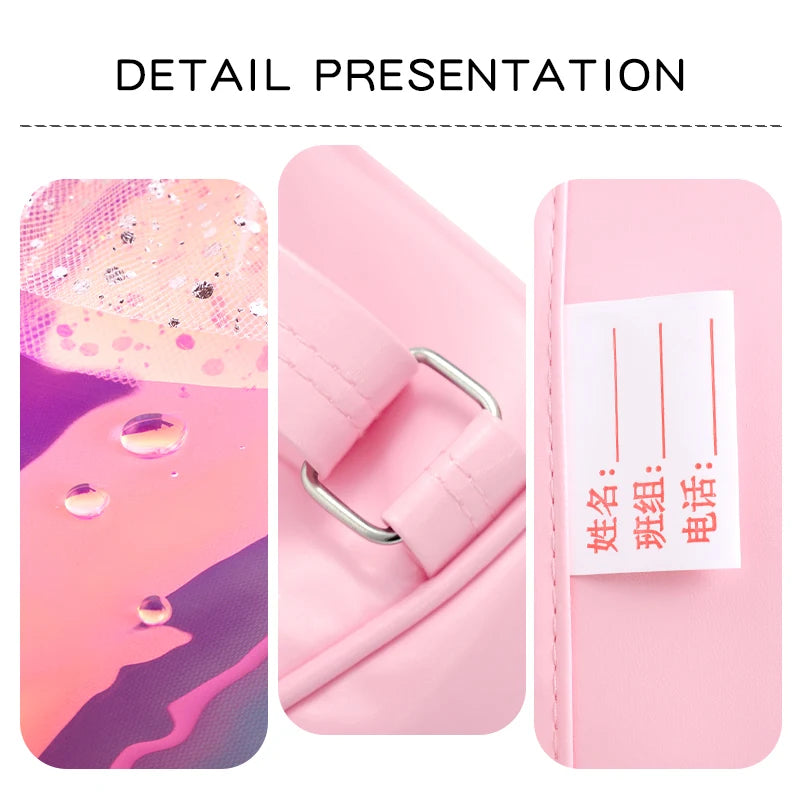 Ballet Bag for Girls Ballerina Dance Bag For Kids Pink Dancing Backpack Children Ballet Dance Bags Baby School Backpack