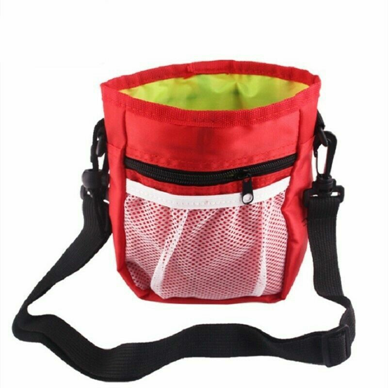 Dog Training Walking Pouch Treat Storage Bag Dispenser Obedience Snack Holder UK