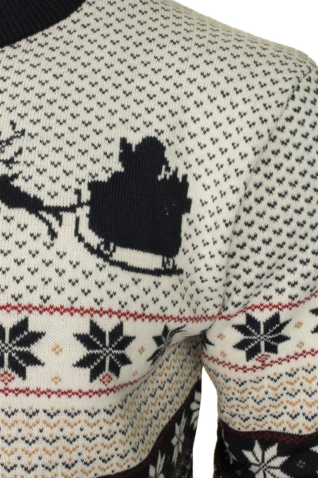 Xact Mens Nordic Reindeer Xmas / Christmas Jumper