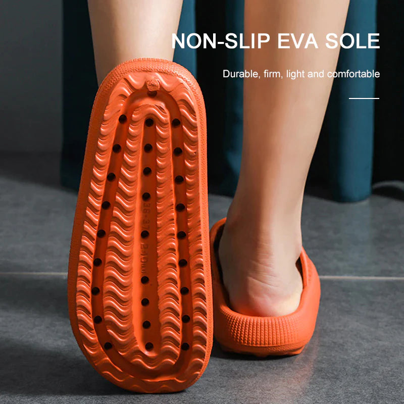 Thick Platform Bathroom Home Slippers Women Fashion Soft Sole EVA Indoor Slides Woman Sandals 2022 Summer Non-Slip Flip Flops