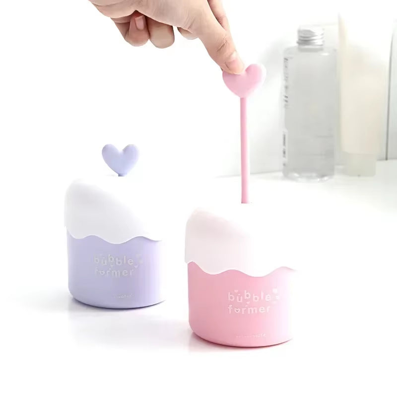 Portable Foam Maker Cup Bubble Foamer Maker Facial Cleanser Foam Cup Body Wash Bubble Maker Bubbler for Face Clean Tools