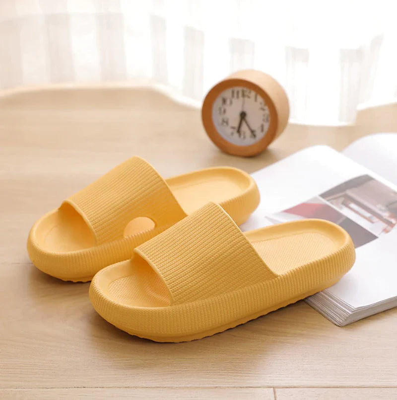 Thick Platform Bathroom Home Slippers Women Fashion Soft Sole EVA Indoor Slides Woman Sandals 2022 Summer Non-Slip Flip Flops