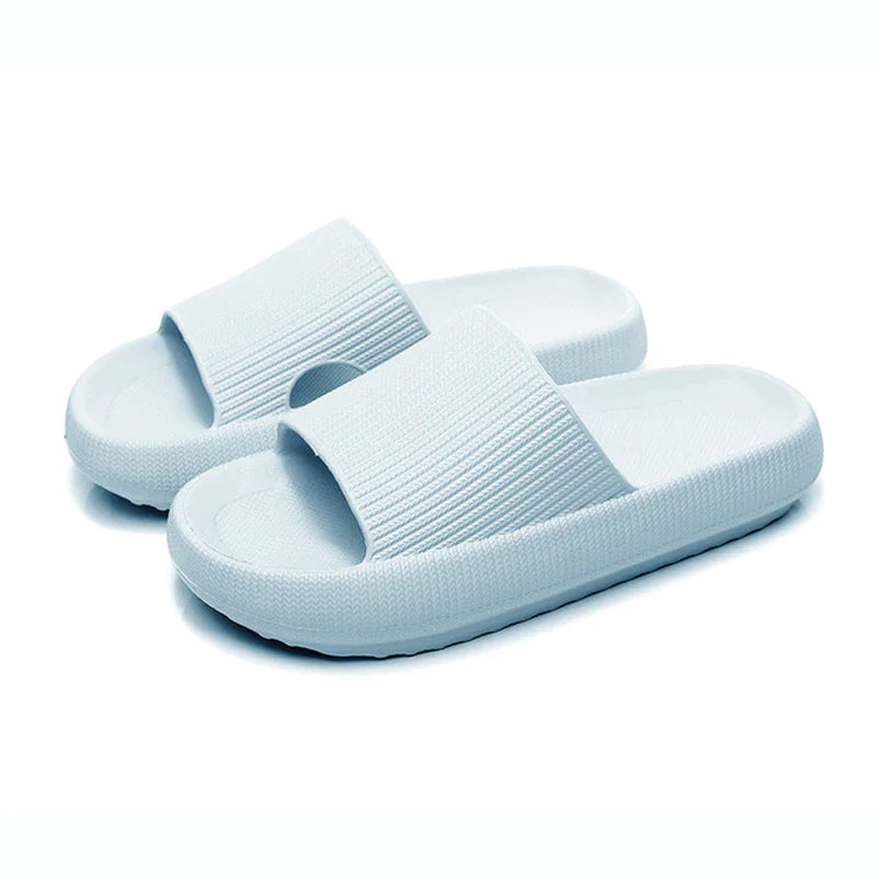 Thick Platform Bathroom Home Slippers Women Fashion Soft Sole EVA Indoor Slides Woman Sandals 2022 Summer Non-Slip Flip Flops