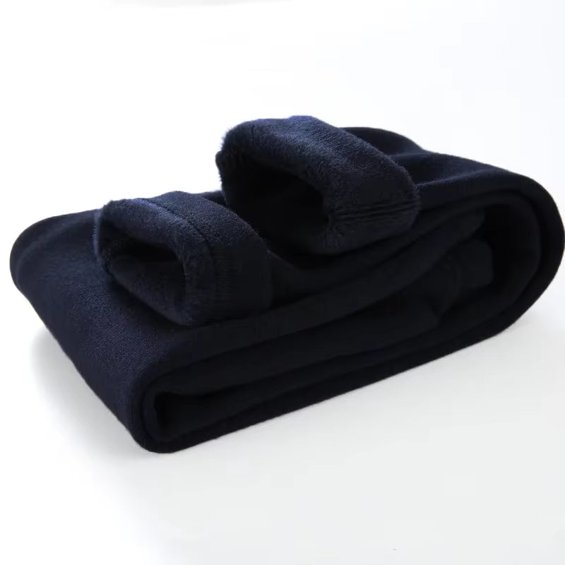 New Grils Pants Children Winter Thick Warm Trousers Girls Leggings Warm Elastic Waist Cotton Leggings Girl Pants