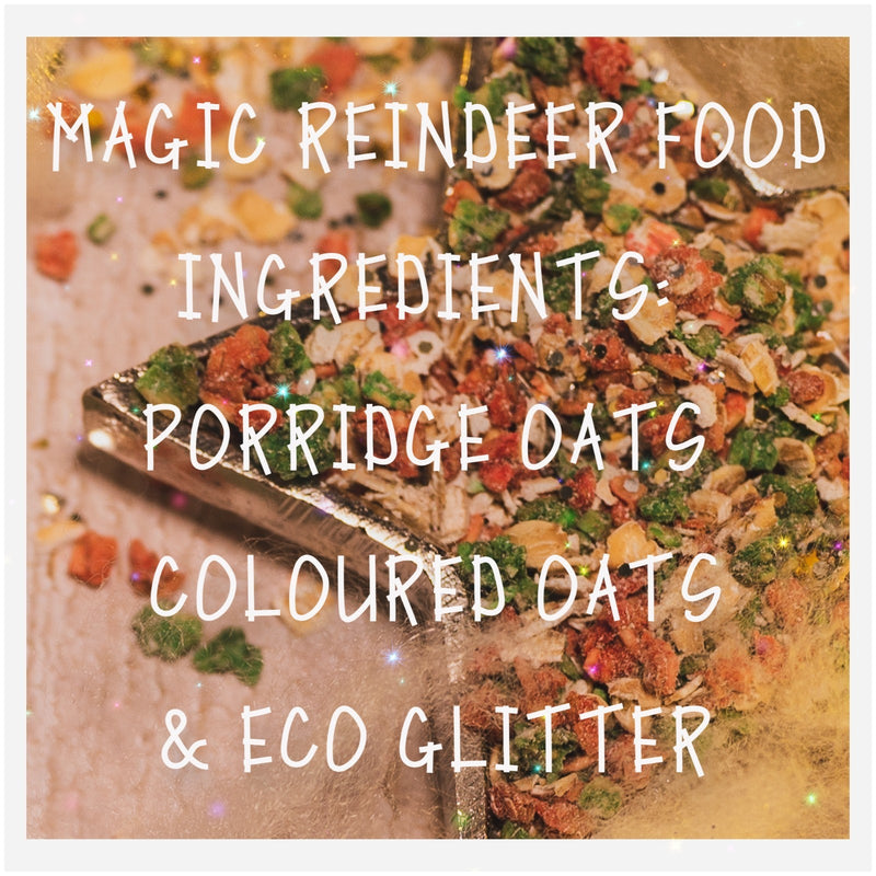 Magic REINDEER FOOD Magical CHRISTMAS EVE DUST Kids Activity SANTA Tradition ECO