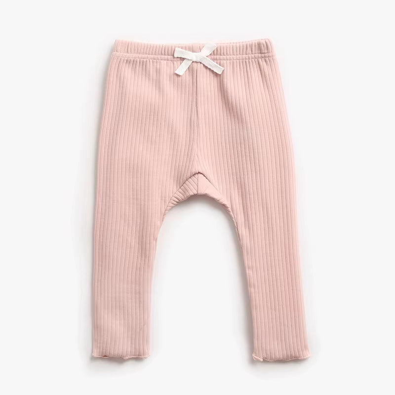 Spring Newborn Baby Girls Pants Casual Leggings Fashion Kids PP Pants for Girls Toddler Baby Long Trousers Children Soft