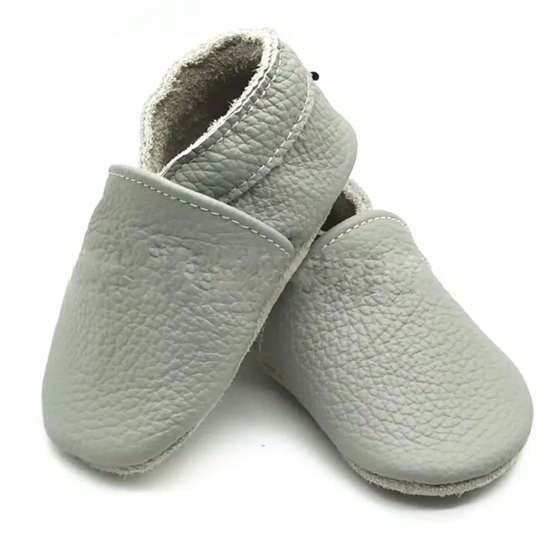 Genuine Leather Baby Shoes 2025 Summer Infant Toddler Baby Shoes Moccasins Shoes First Walker Soft Sole Crib Baby Boy Shoes