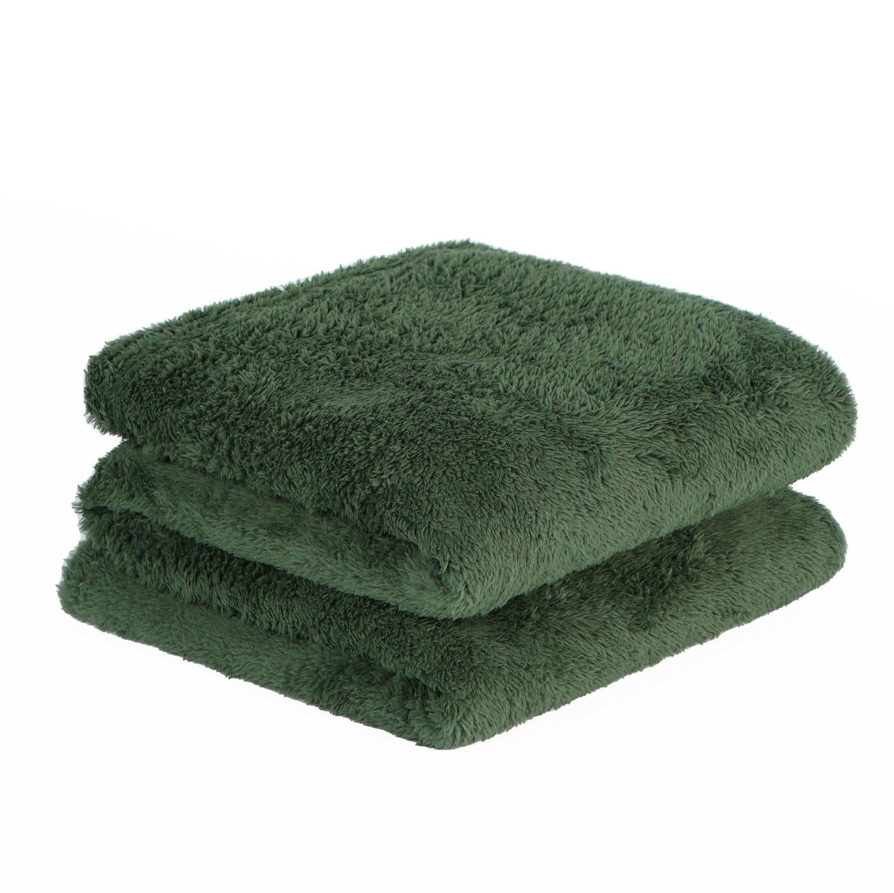 Brentfords Teddy Fleece Bear Blanket Large Throw over Bed Plush Soft Bedspread