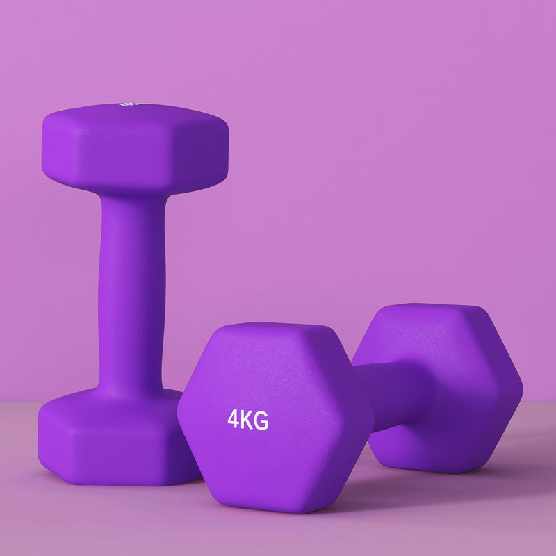 Dumbbells, Hexagonal Weights Pair