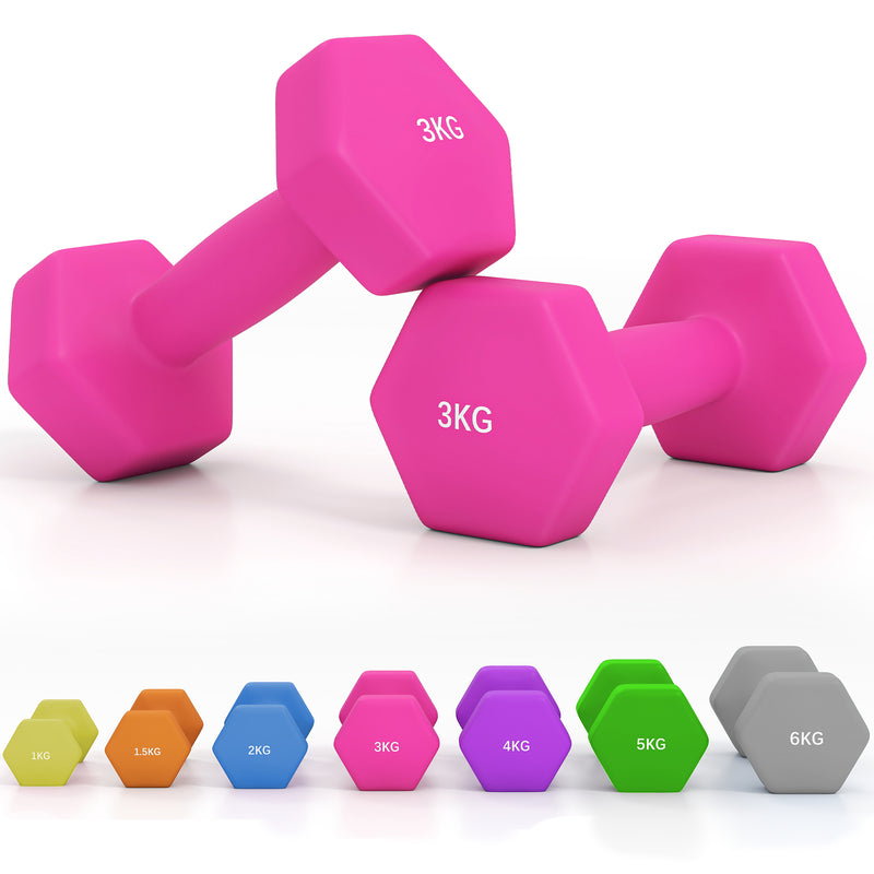 Dumbbells, Hexagonal Weights Pair