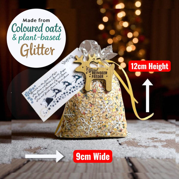Magic REINDEER FOOD Magical CHRISTMAS EVE DUST Kids Activity SANTA Tradition ECO