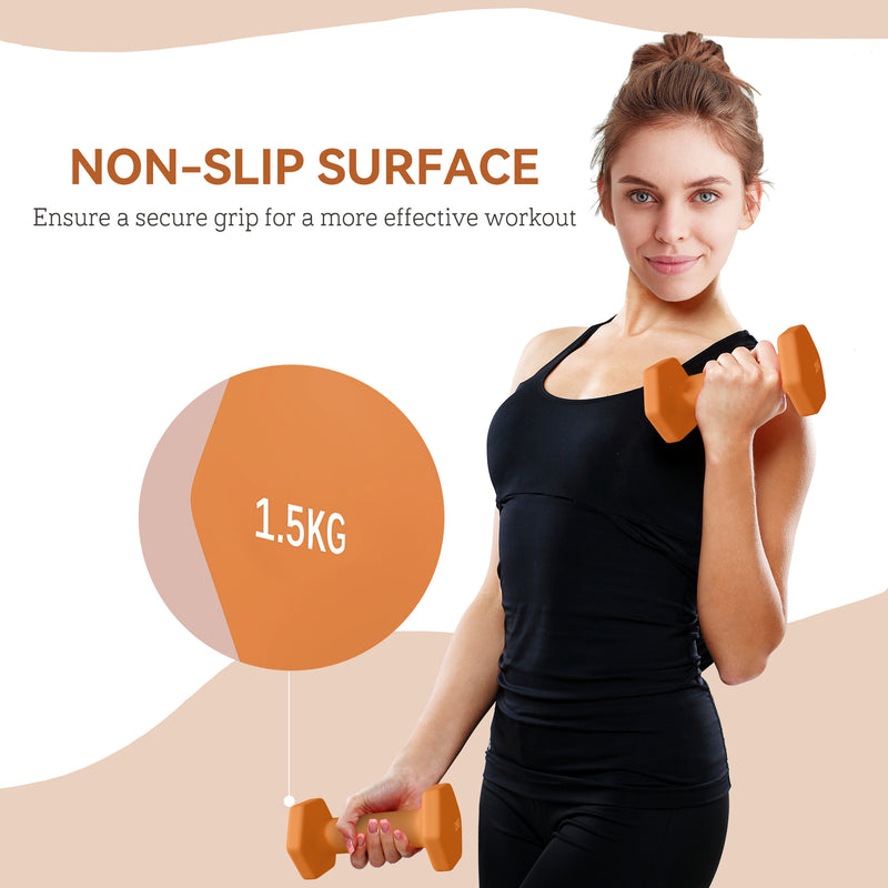 Dumbbells, Hexagonal Weights Pair