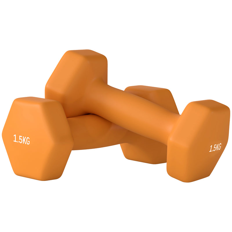 Dumbbells, Hexagonal Weights Pair